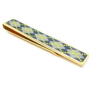 Tie Bar vintage Swank Necktie Holder Formal Wear Accessory Money Clip Groom Gift
